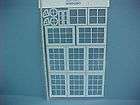   English Cottage Dollhouse Wall​papered Stairc​ase Metal Windows
