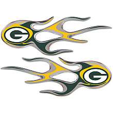 Team ProMark Green Bay Packers MicroFlame Graphics   Set of 2 