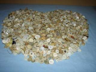 Vintage 1000++ Glass Sewing Buttons  