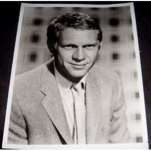 Actor Steve McQueen Publicity Photograph (Movie Memorabilia)