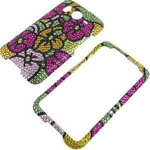   4G, Mosaic Hawaii Flowers Full Diamond Cell Phones & Accessories