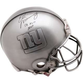Mounted Memories New York Giants Eli Manning Super Bowl XLII Champions 