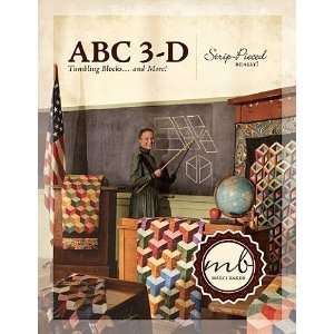   ABC 3 D Tumbling Blocks and More [Paperback] Marci Baker Books