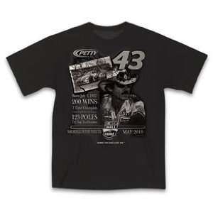  Richard Petty 2010 Hall of Fame Tee: Sports & Outdoors