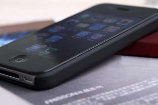 Moshi iGlaze Protective Hard case for iphone 4 Black  