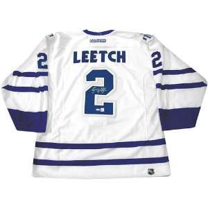   Leafs Brian Leetch Autographed Jersey 