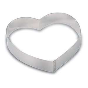  Heart Shaped Cake Ring Heavy Duty Stainless Steel. 8 