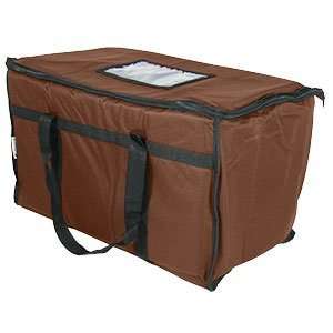  Brown Insulated Food Delivery Bag / Pan Carrier