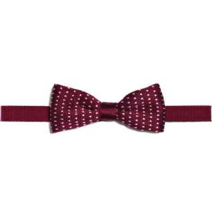Home > Accessories > Ties > Bow ties > Knitted Silk Bow Tie