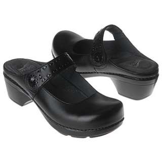 Womens Dansko Solitaire Black Shoes 