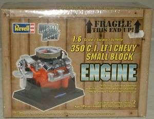 CARS  350 C.I. LT 1 CHEVY SMALL BLOCK ENGINE MODEL KIT  