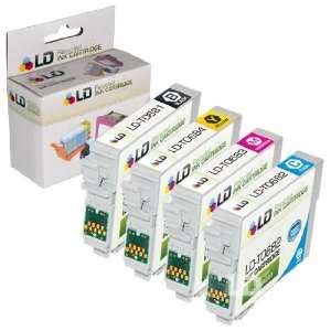  LD © Remanufactured Replacement for Epson T068 Set of 4 Ink 