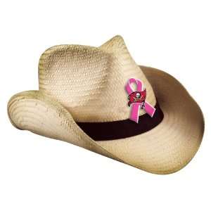   : NFL Tampa Bay Buccaneers BCA Natural Cowboy Hat: Sports & Outdoors