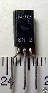 10 pcs Silicon PNP Epitaxial Transistor 2SB562 B562  