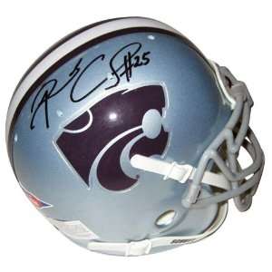 Rock Cartwright Autographed Kansas State Wildcats Authentic Mini 