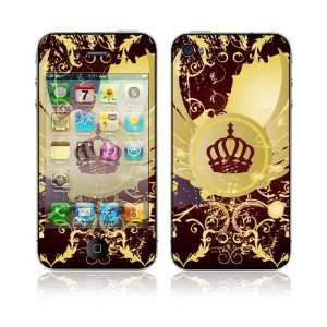  Apple iPhone 4 / 4S Decal Skin Sticker   Crown Everything 