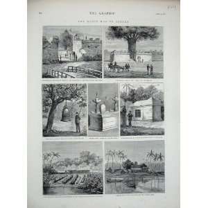    Dutch War Acheen 1874 Temple Guns Kraton Bell Tombs