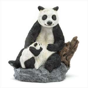  Panda Bear and Cub Figurine Only 1 left