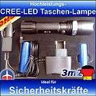 Profi LED Taschen La​mpe für Polizei, Feuerwehr, Rettung