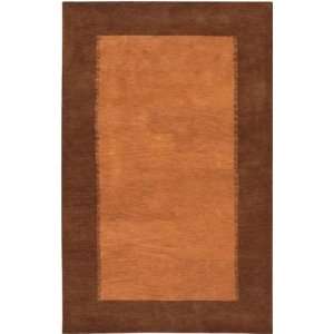  79 Round Metro Hand tufted Rug, Coral, Burgundy: Home 