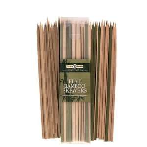   Totally Bamboo 20 2007CS Flat Skewers on Clip Strip