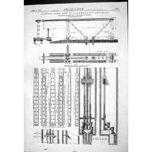  Engineering 1880 Pumping Gear Hollingwood Pit Staveley Charles 