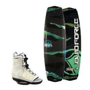  Liquid Force Witness Wakeboard with Ultra Boot Sports 