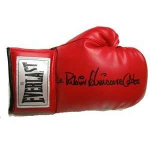    Hurricane Carter Signed Everlast Boxing Glove: Sports & Outdoors