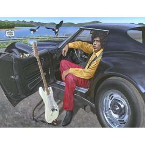  Jimi Hendrix and His 1969 Corvette Stingray: Home 