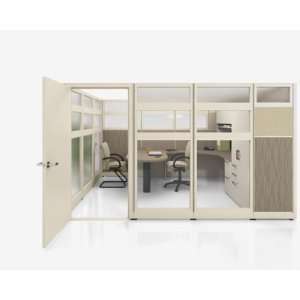   NV 20, 4 Wall Electrified Office Cubicle with Door
