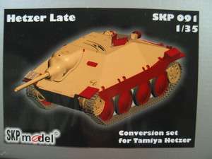 SKP Model 1/35 Hetzer late conversion set for TAMIYA  