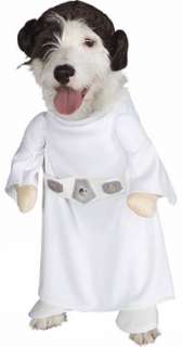 Large Dog Princess Leia Dog Costume   Authentic Star  