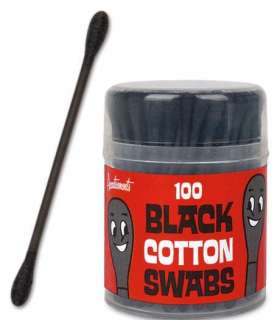 Black Cotton Swabs Q Tips COOL NEW  