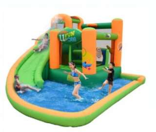   Inflatable Bounce House and Water Slide Air Blown Game