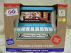 Fisher Price Change A Tune Piano Playing Classic Retro Toddler Toy 