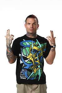 Official TNA Impact Wrestling Jeff Hardy Abstraction T Shirt  