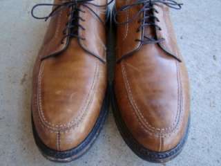 Mens ALLEN EDMONDS #1961 WILBERT Shoes BROWN Calf Leather Size 14 
