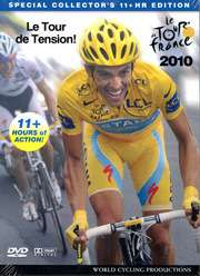 2010 LE TOUR DE FRANCE 11 Hour DVD   CYCLING FILM MOVIE  