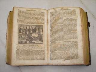 LEATHER BOUND FOXS BOOK OF MARTYRS ILLUSTRATED GERMAN IMPRINT BOOK 