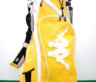KAPPA GOLF JAPAN SYNTHETIC LEATHER STAND CADDY BAG  