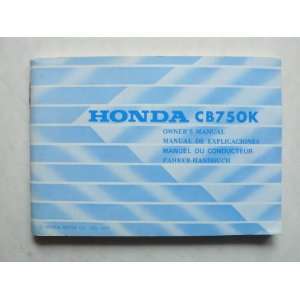 Honda CB 750 K Fahrer   Handbuch mit Schaltplan: .de: keine 