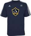 Los Angeles Galaxy Youth Navy adidas Player T Shirt