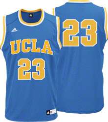 UCLA Bruins adidas Road Blue Replica Basketball Jersey 