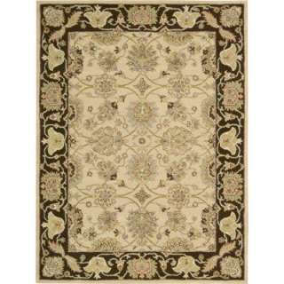   Ivory 3 Ft. 6 In. X 5 Ft. 6 In. Area Rug 727152 