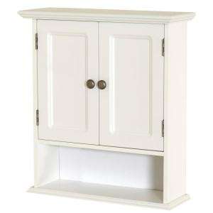 Zenith Collette 21.5 in. W Wall Cabinet in White 9918WWA at The Home 