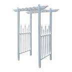 Duramax Building Products Irvine 72 in. x 55 in. Grand Picket Arbor