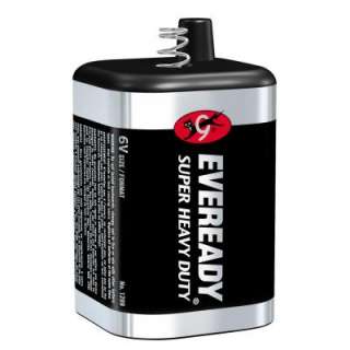 Eveready Super Heavy Duty 6 Volt Battery 1209 TP at The Home Depot
