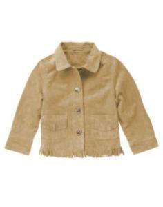 NWT Gymboree Cutest Cowgirl Suede Jacket Twins XS 3 4  