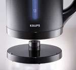 Krups BW 410831 Wasserkocher mit Display / 2400 Watt / schwarz:  