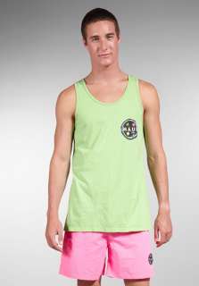 MAUI AND SONS Scribble Cookie Tank Top in Neon Green at Revolve 